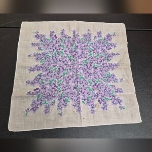 Vintags lot of 3 imperfect handkerchiefs